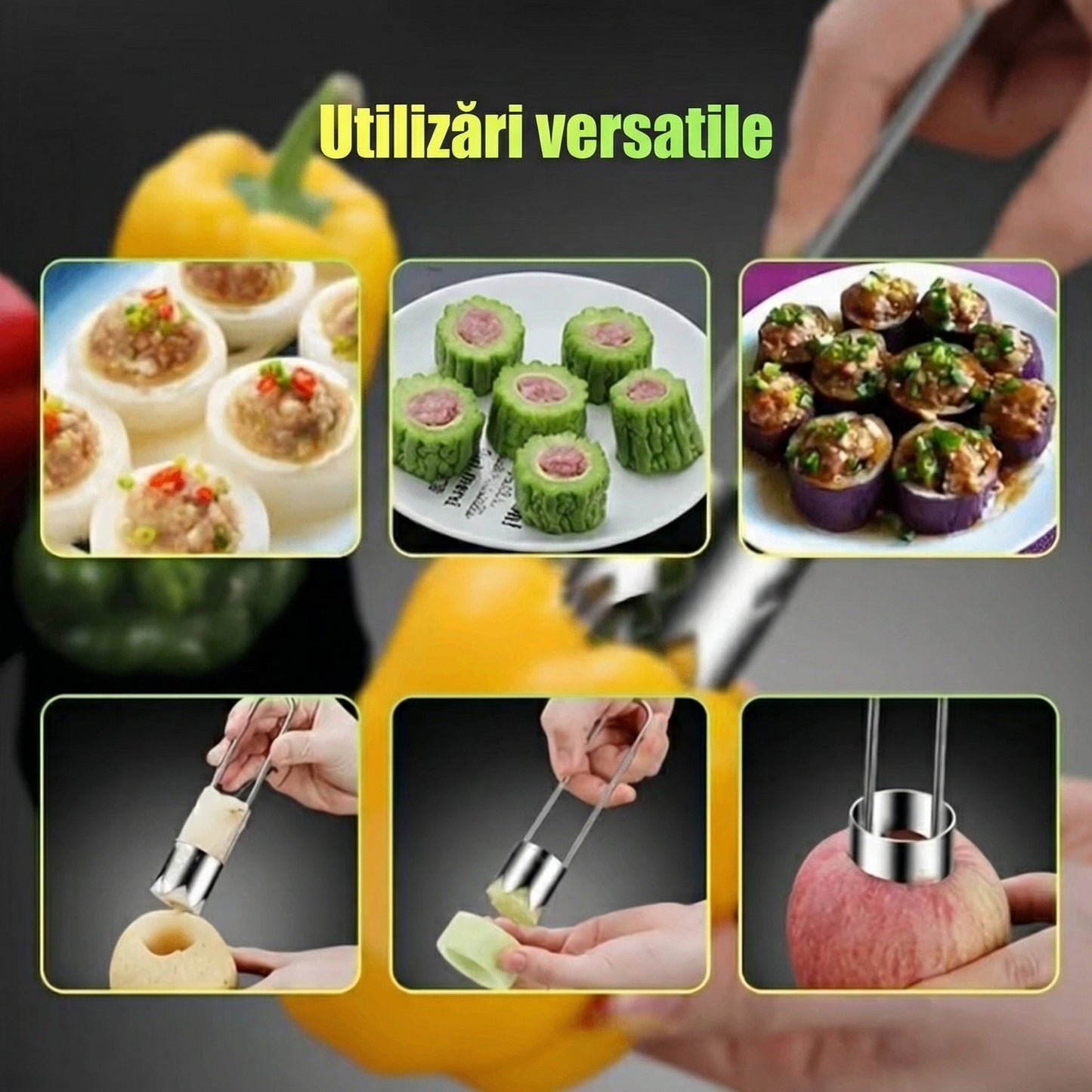 Wykrawacz do gniazd nasiennych ze stali nierdzewnej