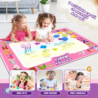 Magiczna Mata™ – Zestaw do rysowania wodą bez bałaganu + 7 markerów w prezencie