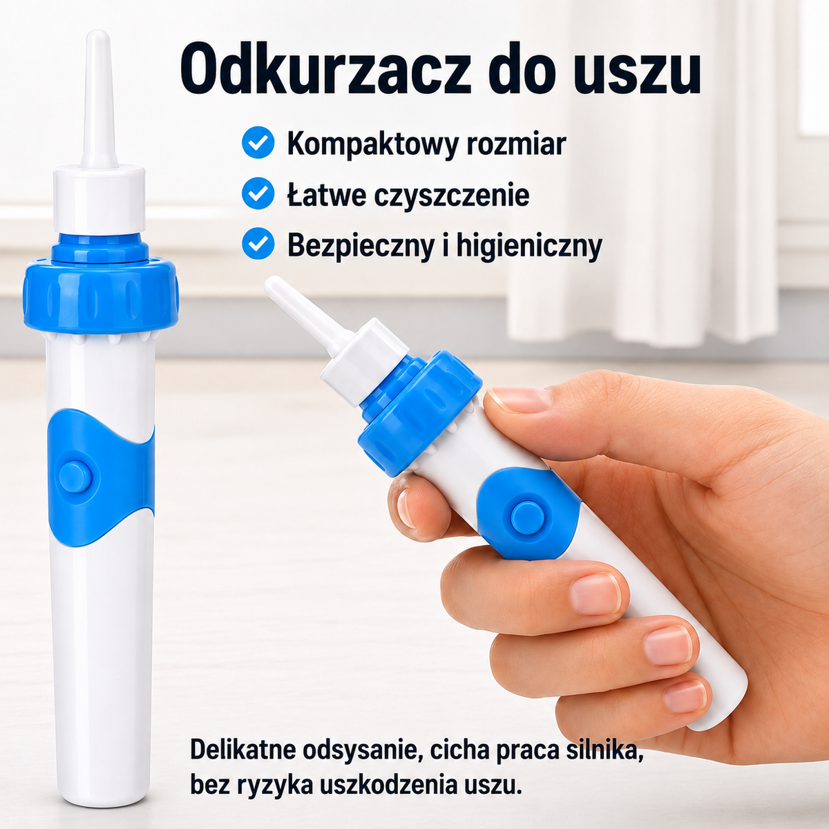 Aspirator do czyszczenia uszu