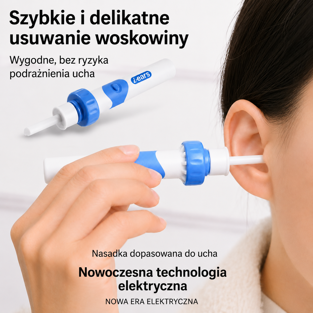 Aspirator do czyszczenia uszu