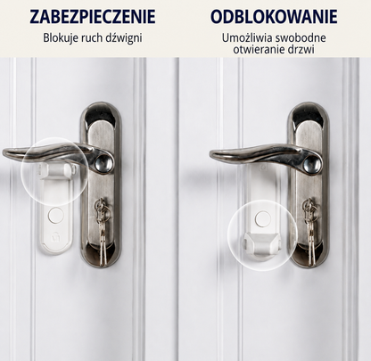 Blokada do klamki drzwi