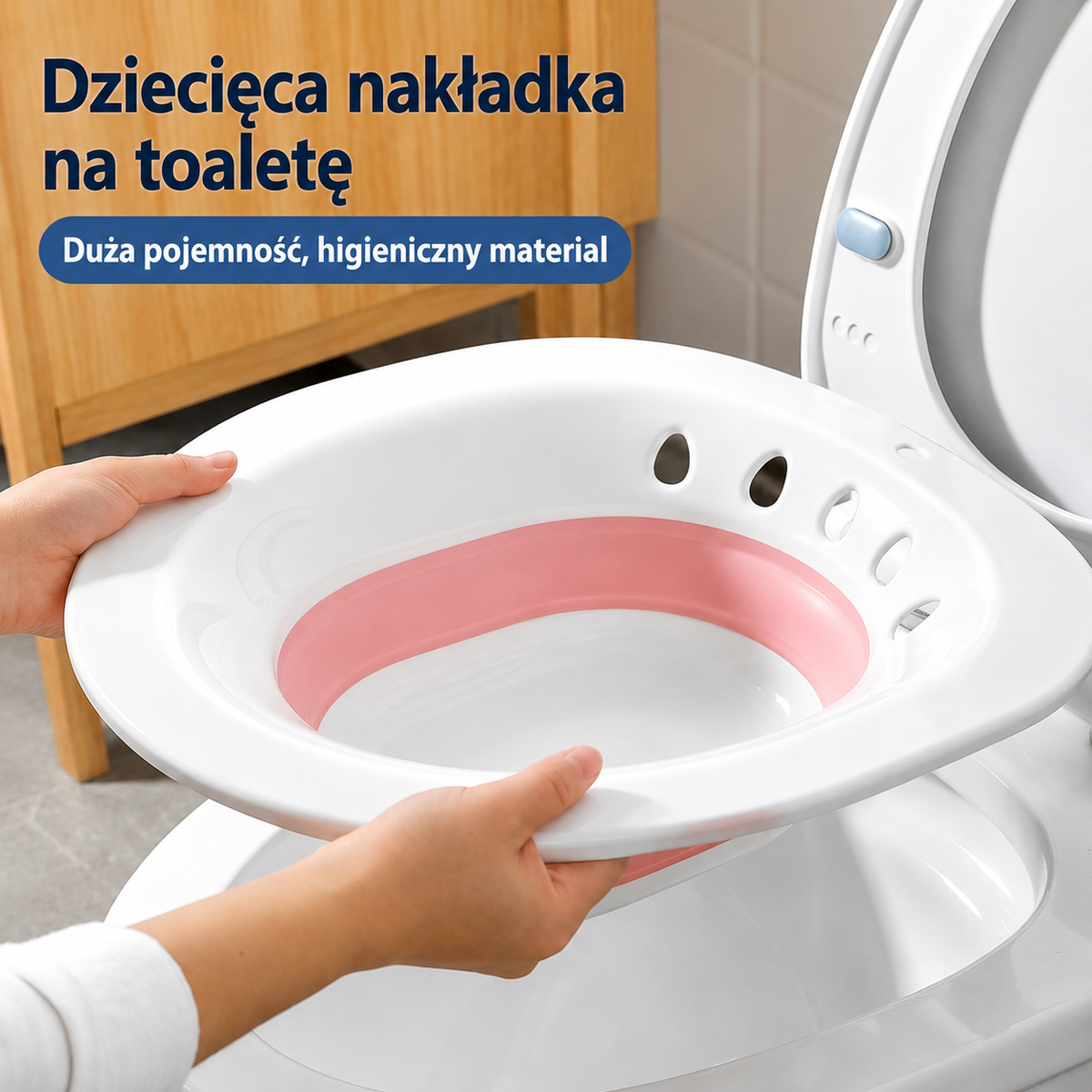 Nasadka bidetowa do higieny i kąpieli leczniczych