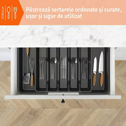 Organizer rozkładany na sztućce
