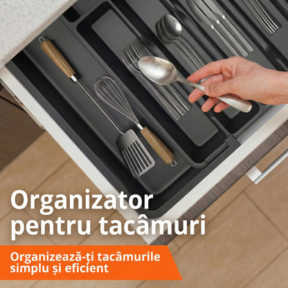 Organizer rozkładany na sztućce