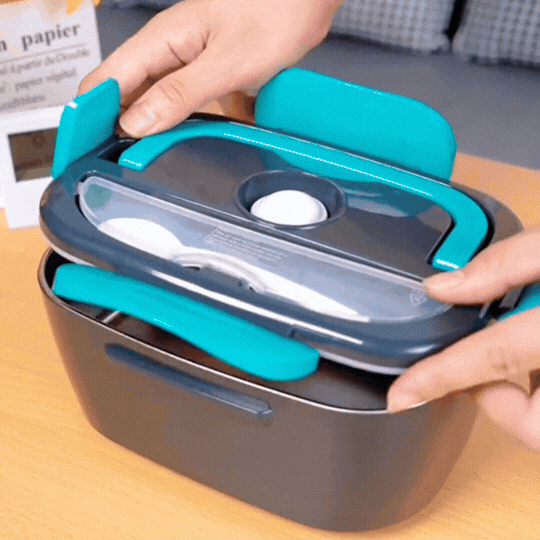 Lunchbox elektryczny 3 w 1 do podgrzewania jedzenia